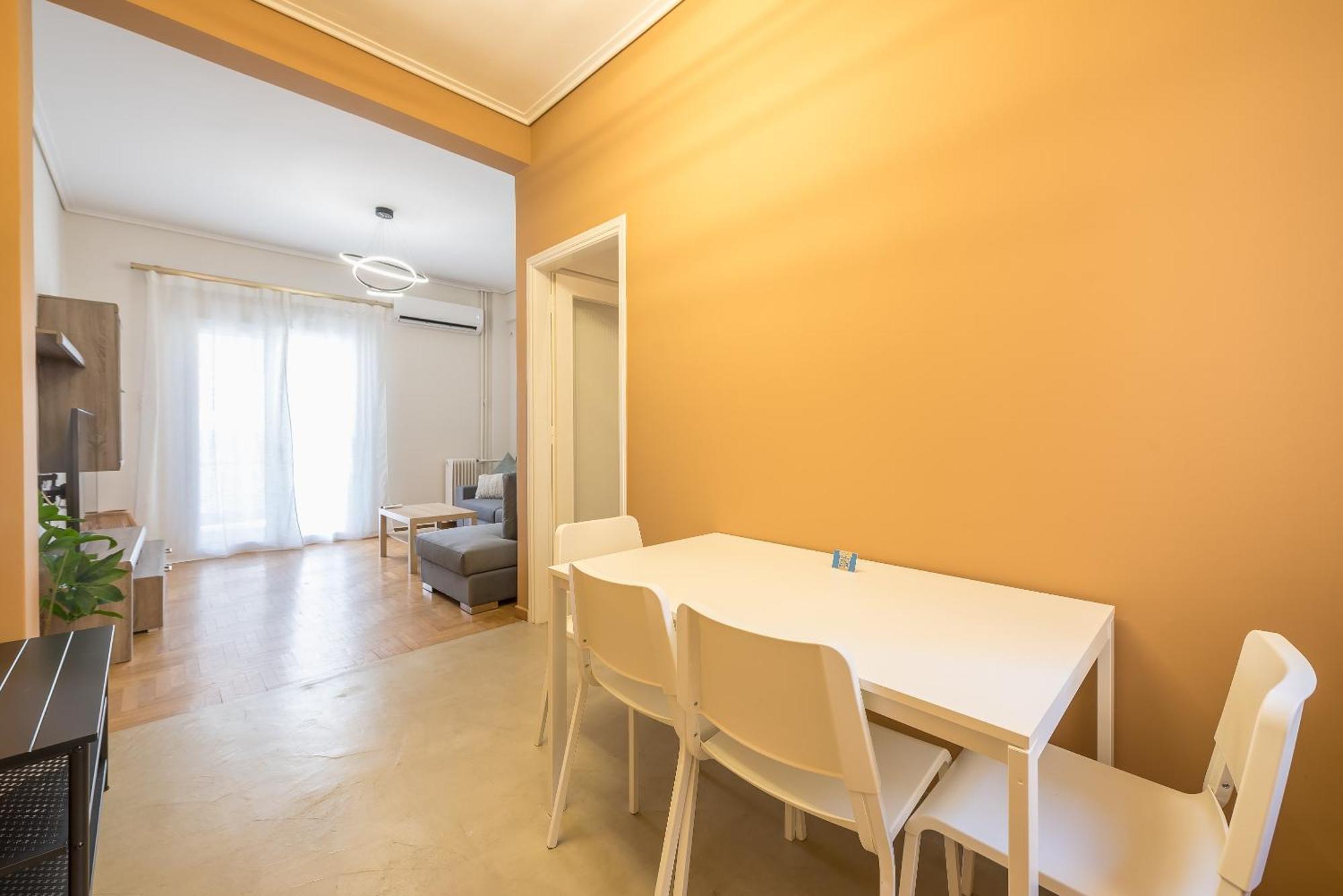 雅典Stylish 2 Bd Urban Retreat Near Panormou Metro公寓 外观 照片
