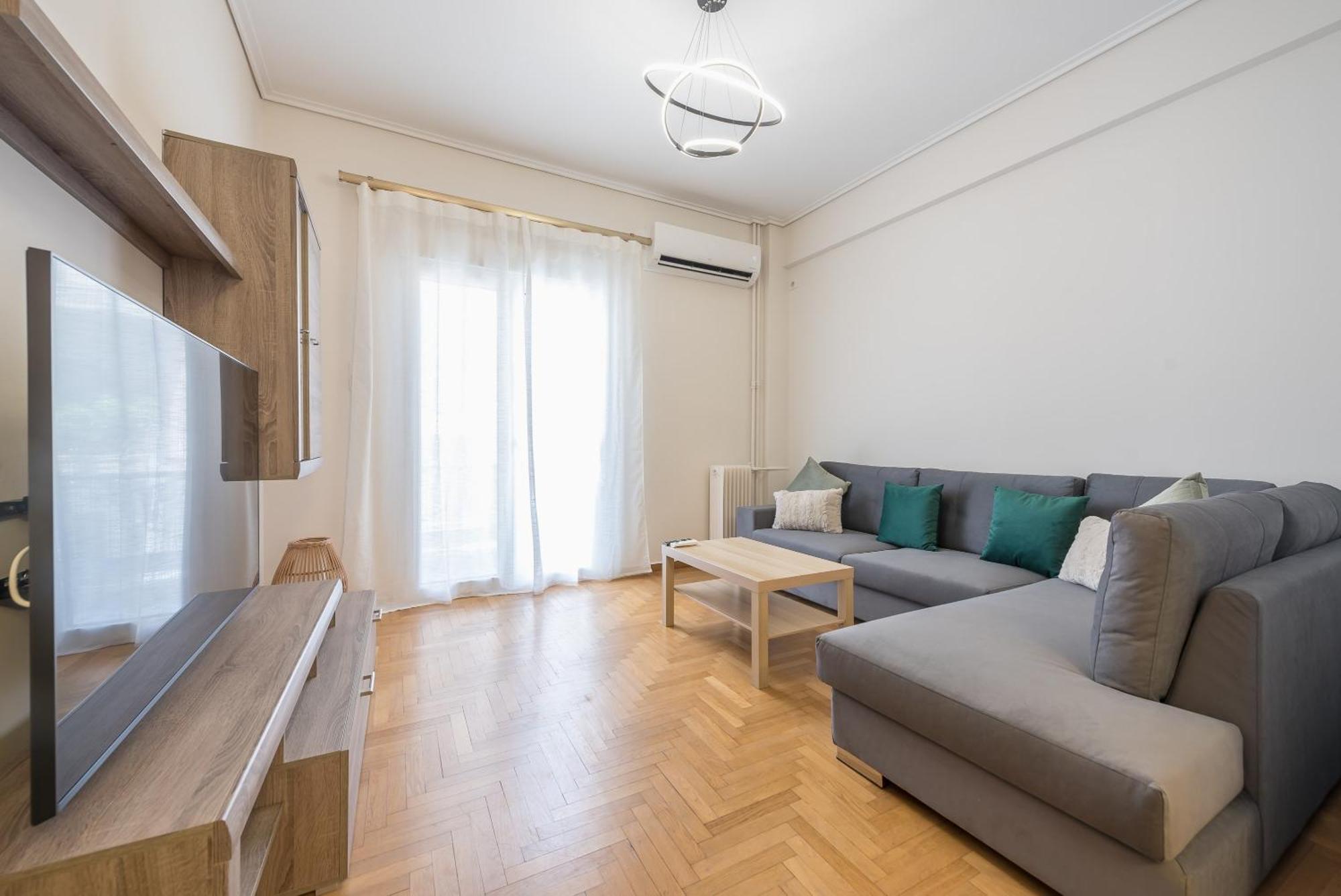 雅典Stylish 2 Bd Urban Retreat Near Panormou Metro公寓 外观 照片